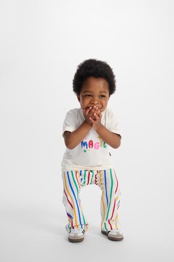 Roomies Tape Wide Leg Pant (Circus Stripe)