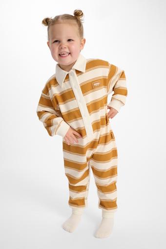 Rugby Onesie (Rugby Stripe Gold Rush)