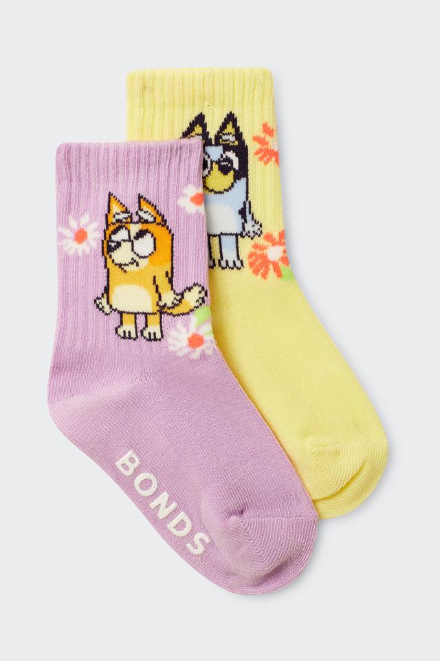 Bluey x Bonds Baby Crew Socks 2 Pack