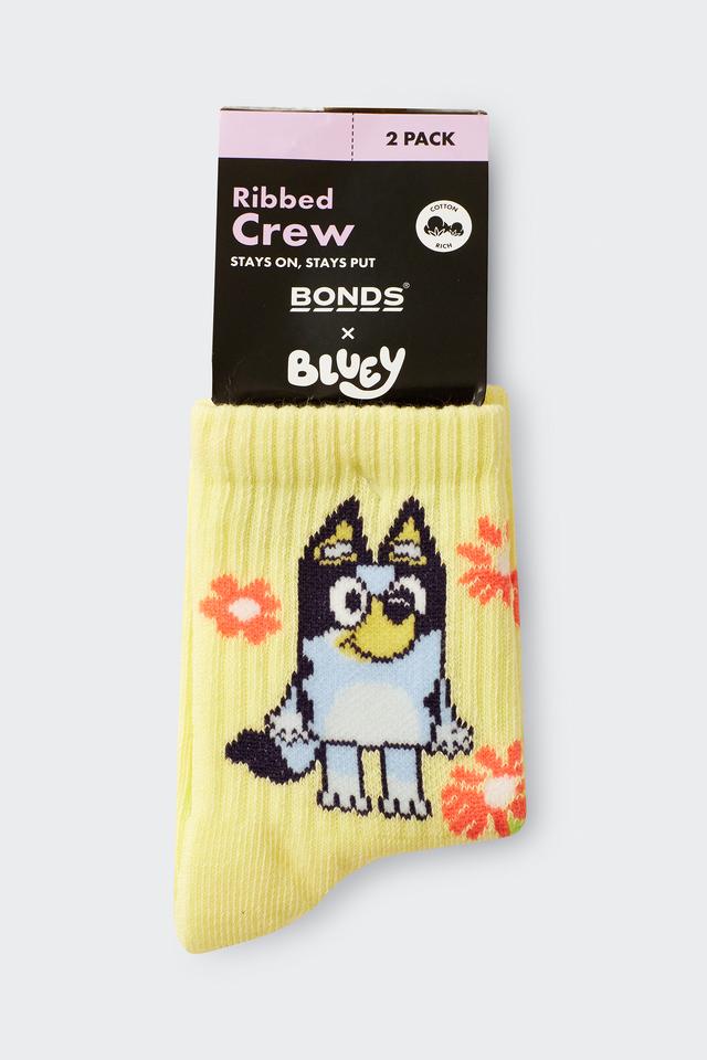 Bluey x Bonds Baby Crew Socks 2 Pack