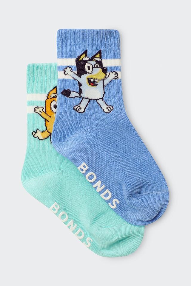 Bluey x Bonds Baby Crew Socks 2 Pack