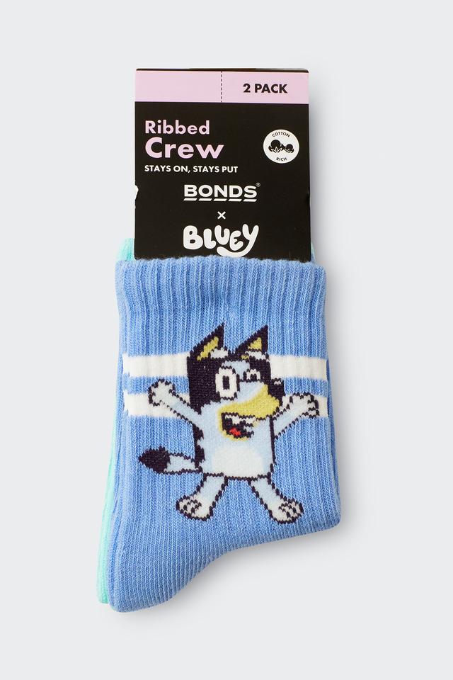 Bluey x Bonds Baby Crew Socks 2 Pack