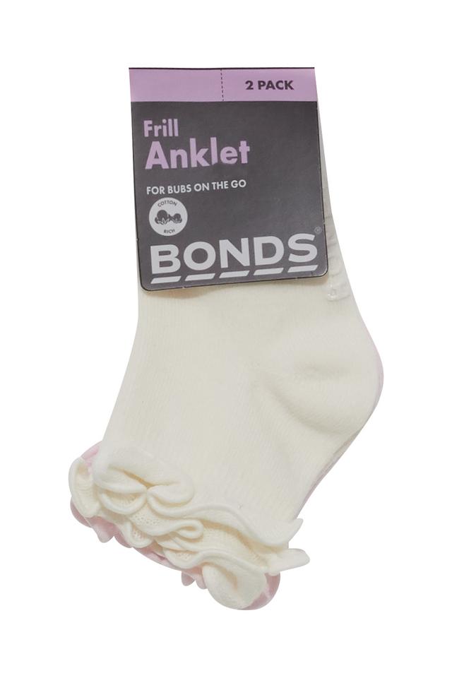 Baby Frill Anklet Sock 2 Pack