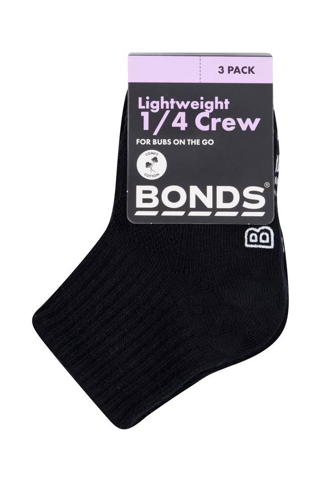 Baby Lightweight Quarter Crew 3 Pack