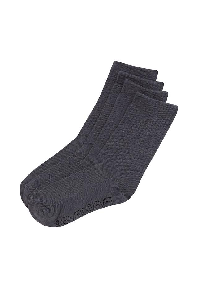 Kids Logo Light Crew Socks 4 Pack