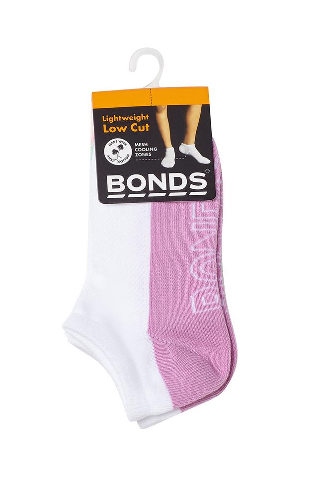 Kids Logo Light Low Cut Socks 4 Pack