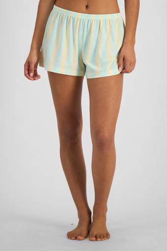 Sleep Aussie Cotton Short (Beach Stripe Blue)