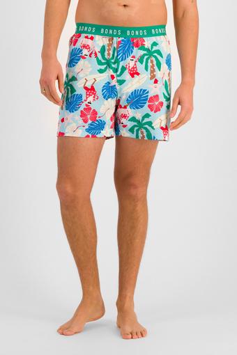 Sleep Aussie Cotton Short (Surfing Santa)