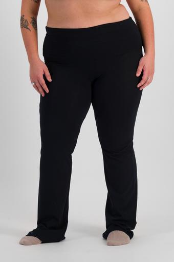 Sleep Brushed Modal Foldover Pant (Nu Black)