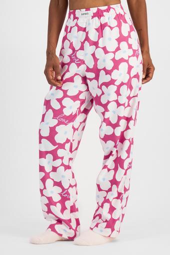 Sleep Flannelette Pant (Love Blooms Pink)