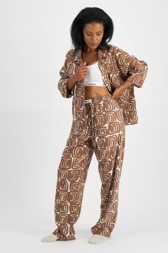 Sleep Flannelette Pant (Dreamy Swirls Chocolate)