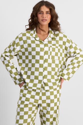 Sleep Flannelette Shirt (Check Me Out)
