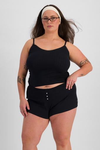 Sleep Pointelle Cami (Nu Black)