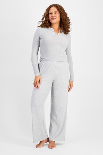 Sleep Pointelle Pant (New Grey Marle)