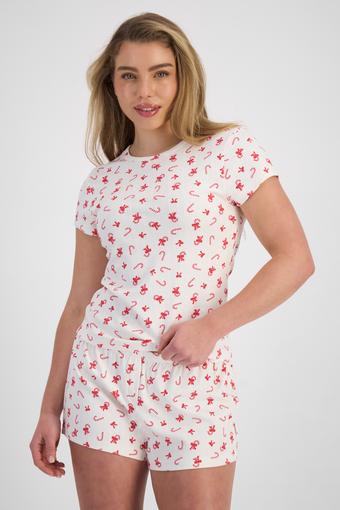 Sleep Pointelle Tee (Sweet and Sparkly)