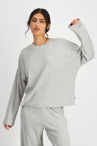 Sleep Waffle Pullover (New Grey Marle)