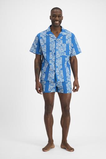 Sleep Woven Pj Set (Print 7BZ)