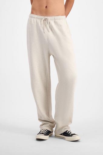 Sweats Cotton Fleece Straight Leg Trackie (Polar Marle)