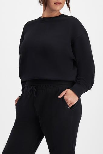 Sweats Cotton Pullover (Nu Black)
