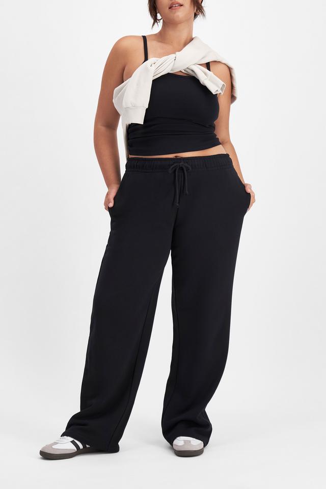 Sweats Cotton Straight Leg Trackie