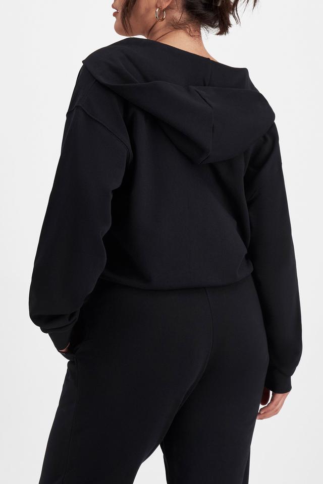 Sweats Cotton Zip Hoodie