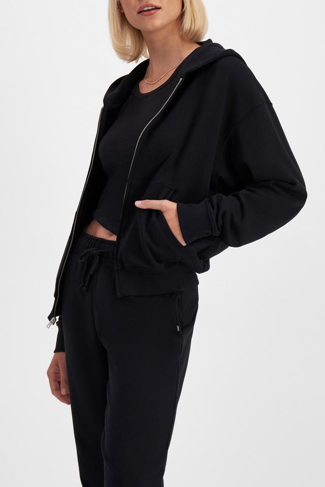 Sweats Cotton Zip Hoodie