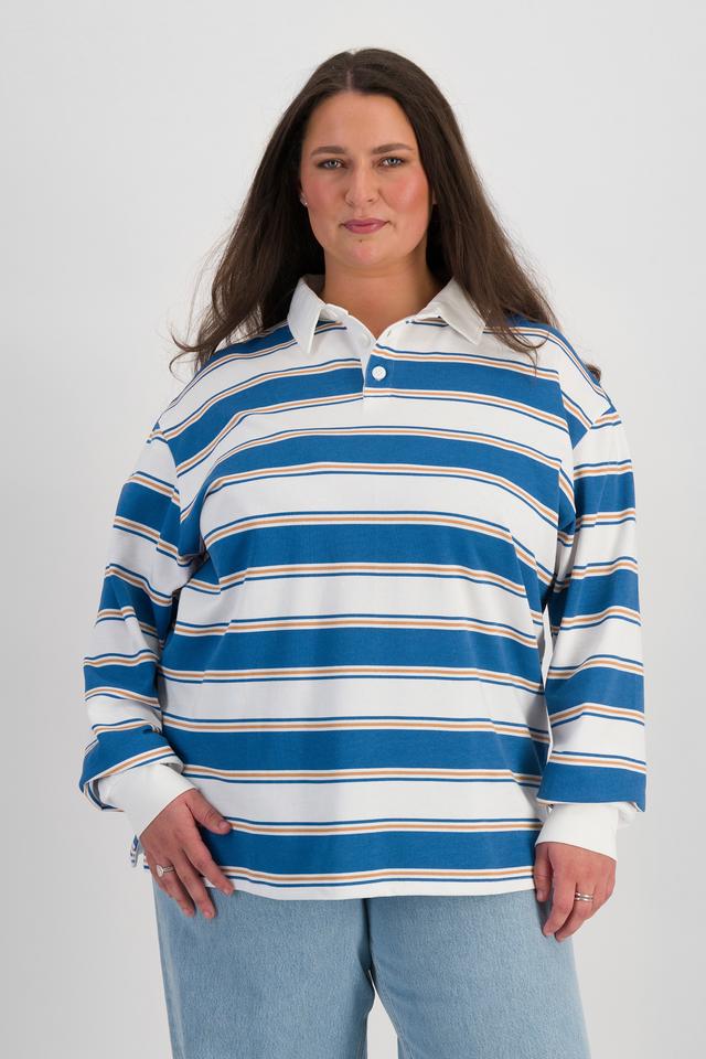 LANI (She/Her) wears size L and is 168cm tall with 115cm chest and 99cm waist
