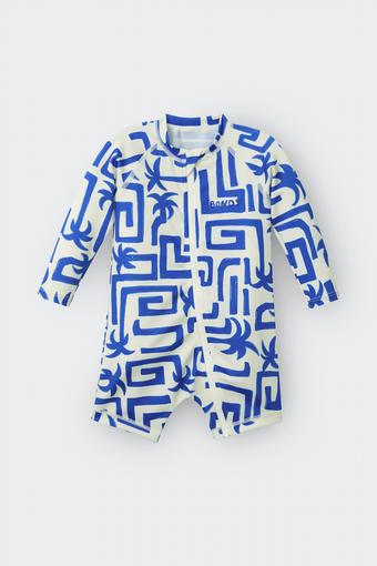 Swim Long Sleeve Zippy (Jungle Maze)