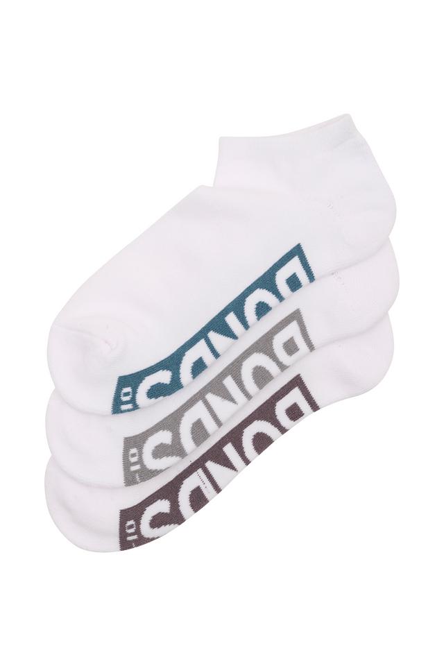 Mens Logo Cushioned Low Cut Socks 3 Pack