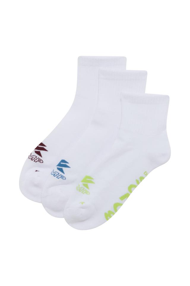 Mens X-Temp Quarter Crew Socks 3 Pack