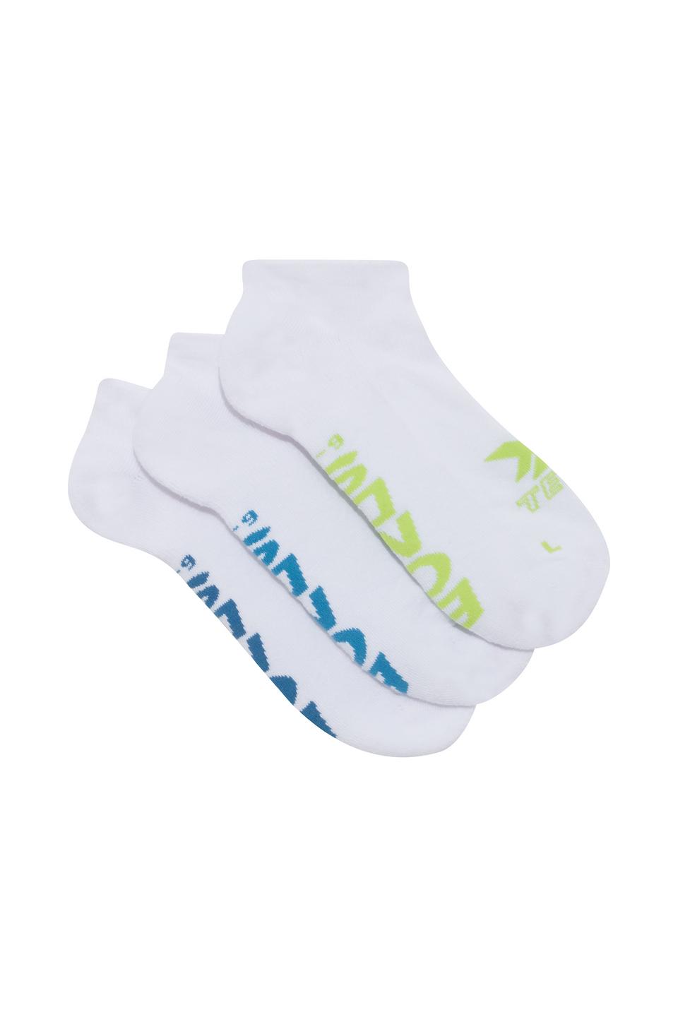Mens X-Temp Low Cut Socks 3 Pack