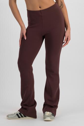 Tech Stretch Flare Pant (Deepest Berry)