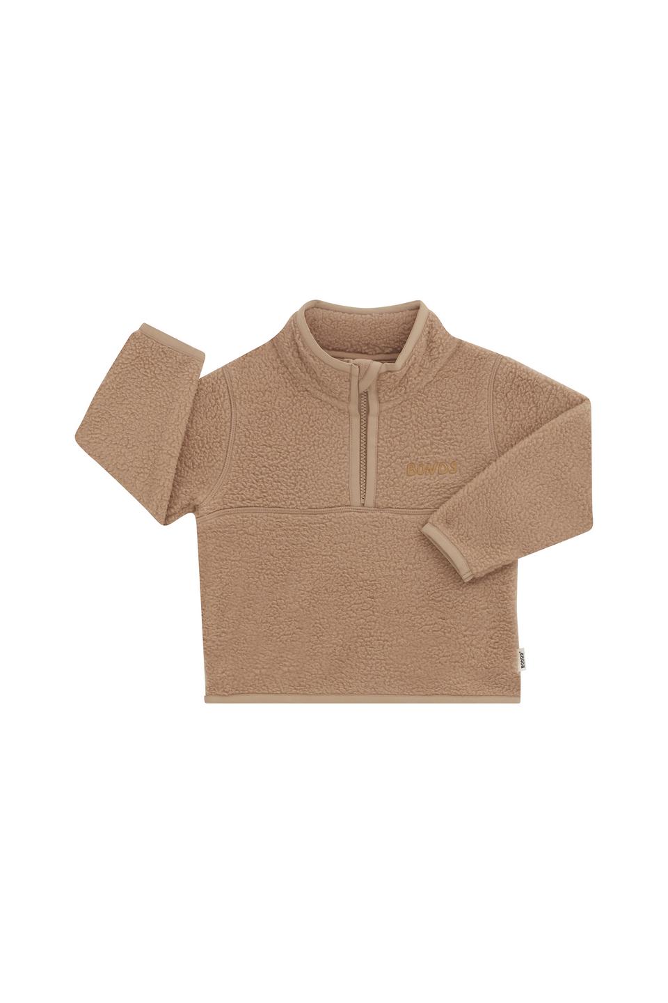 Teddy Fleece Half-Zip Pullover