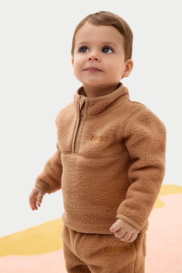 Teddy Fleece Half-Zip Pullover