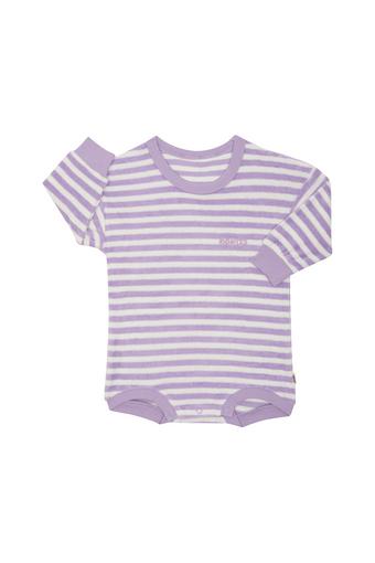 Terry Slouchy Suit (Bonds Medium Breton Stripe Purple)
