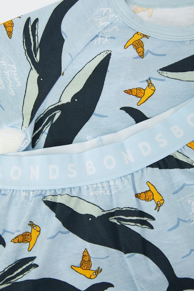 The Snail and the Whale | Bonds Kids Tee Sleep Set
