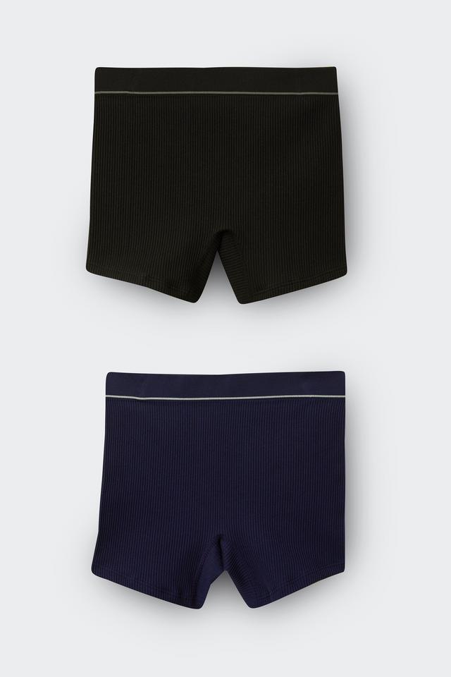 Girls Retro Rib™ Mid Shortie 2 Pack