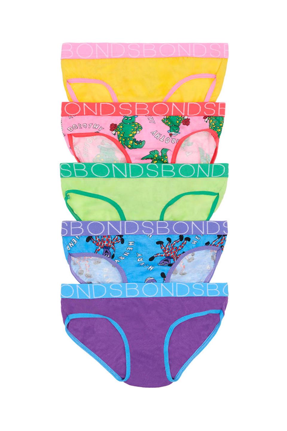 Bonds x The Wiggles Girls 5 Pack Bikini