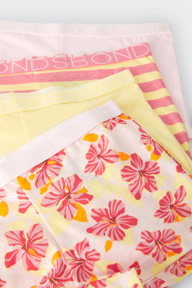 Girls Shortie 4 Pack