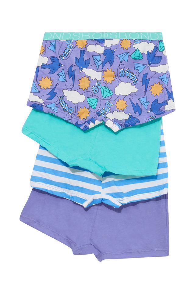 Girls Shortie 4 Pack