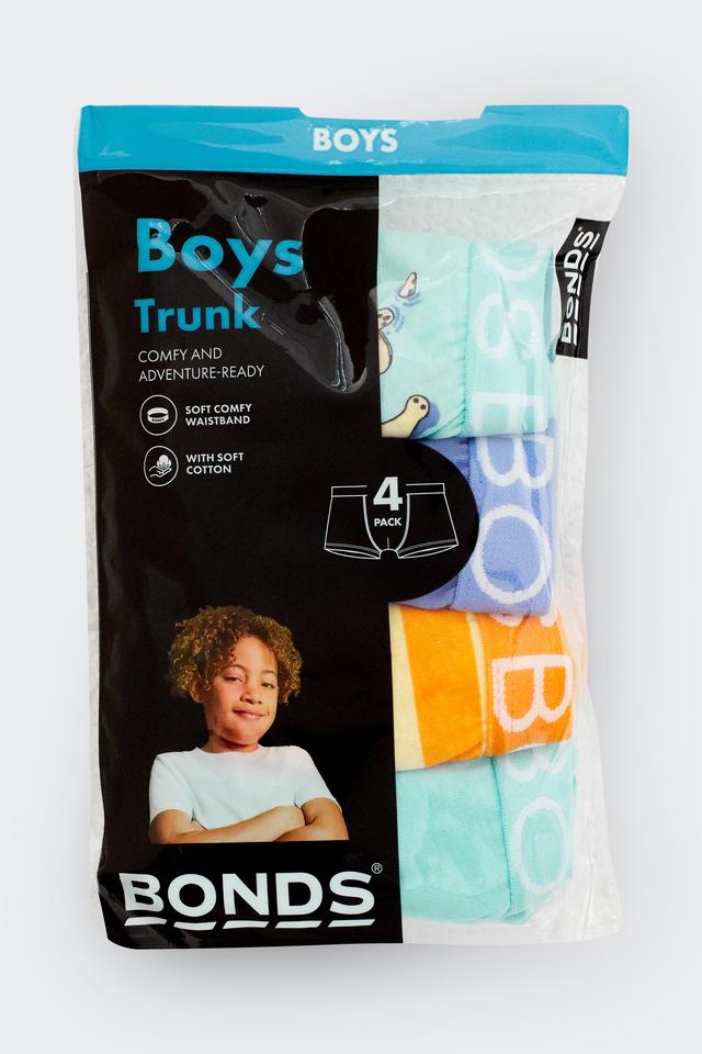 Boys Trunk 4 Pack