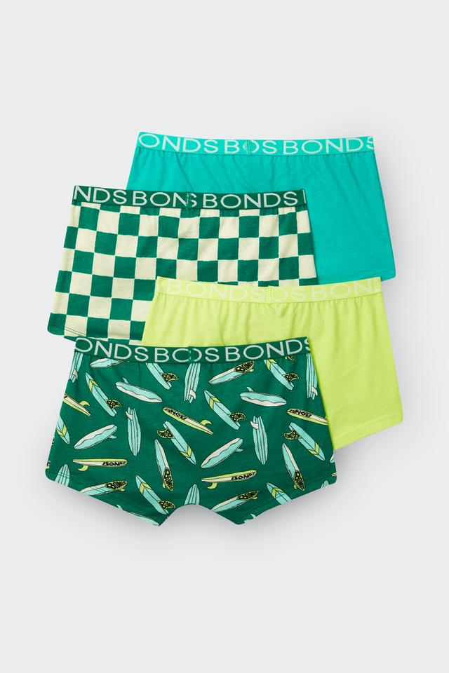 Boys Trunk 4 Pack