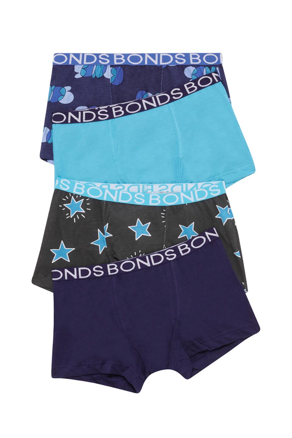 Boys Trunk 4 Pack