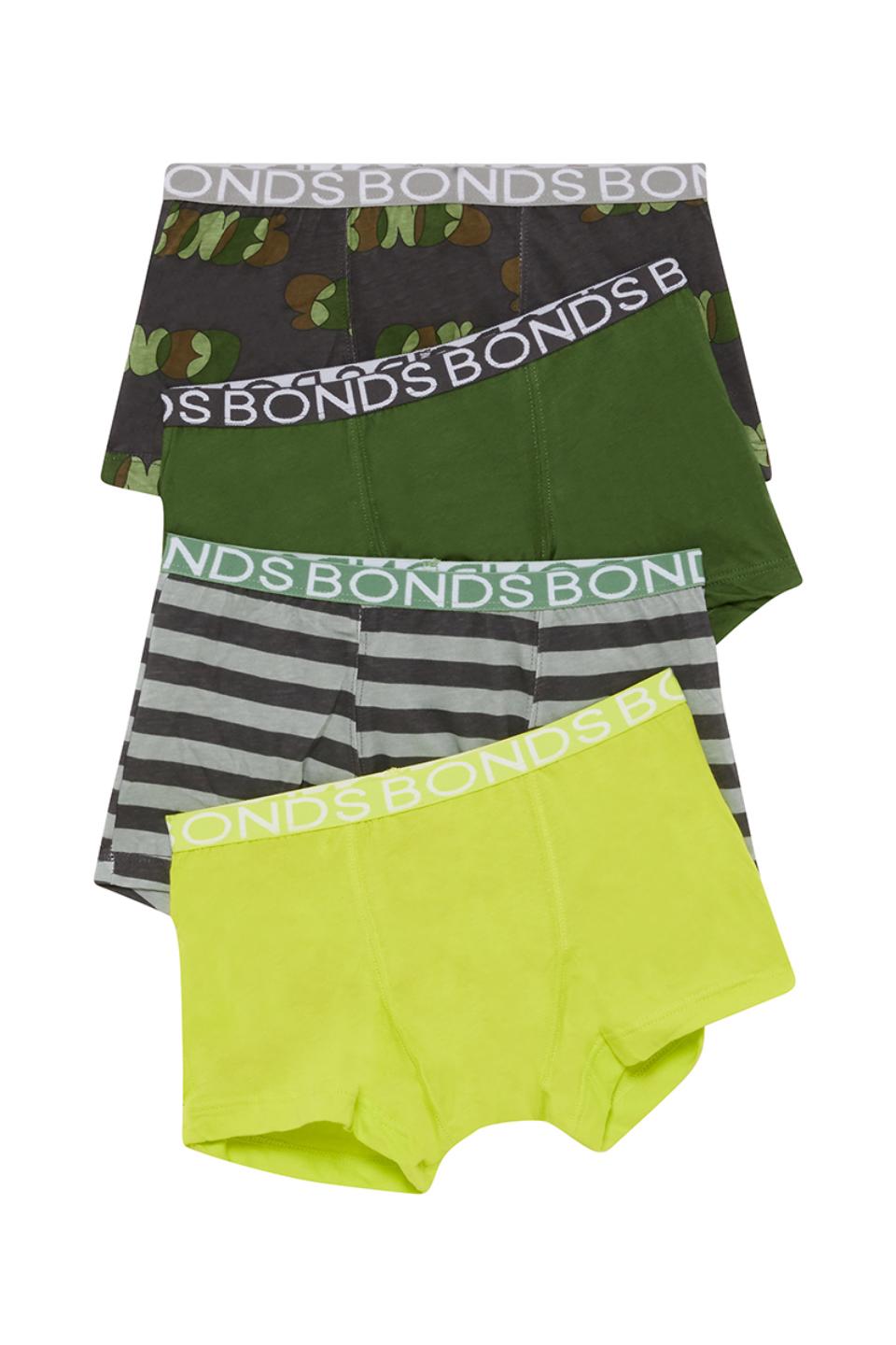 Boys Trunk 4 Pack