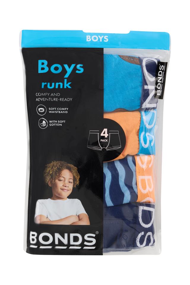 Boys Trunk 4 Pack
