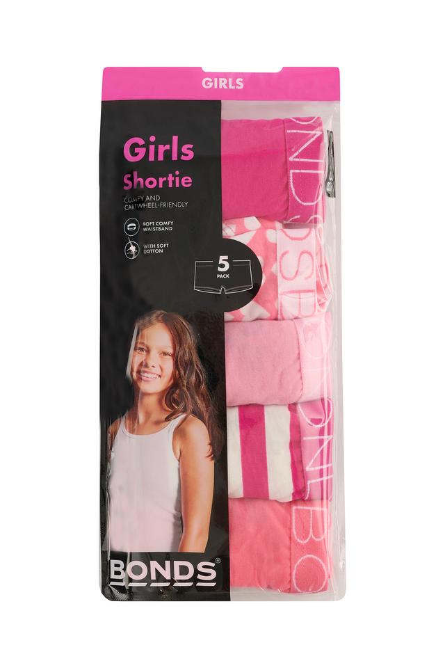 Girls Shortie 5 Pack