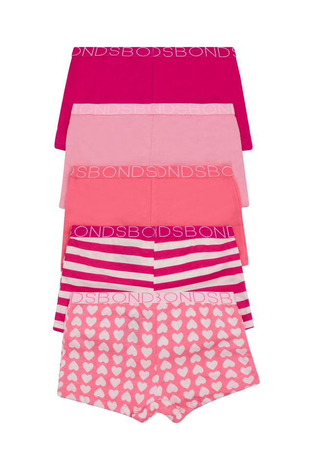 Girls Shortie 5 Pack