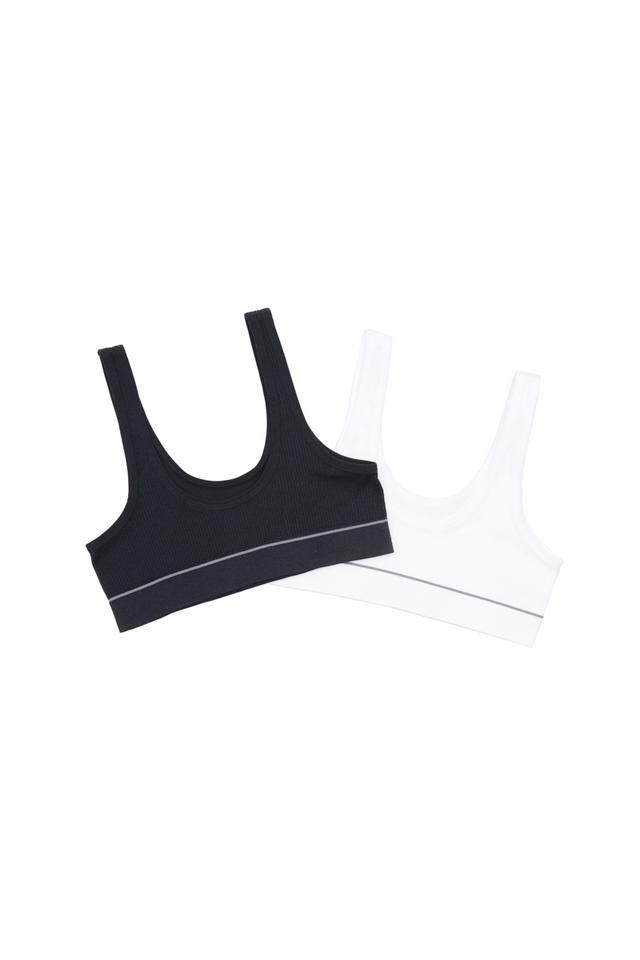 Girls Retro Rib™ Tank Crop 2 Pack