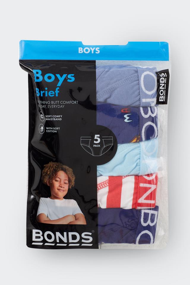Boys Brief 5 Pack