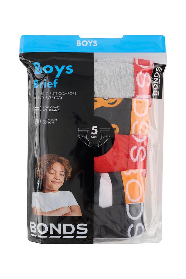 Boys Brief 5 Pack